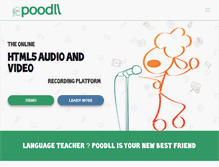 Tablet Screenshot of poodll.com